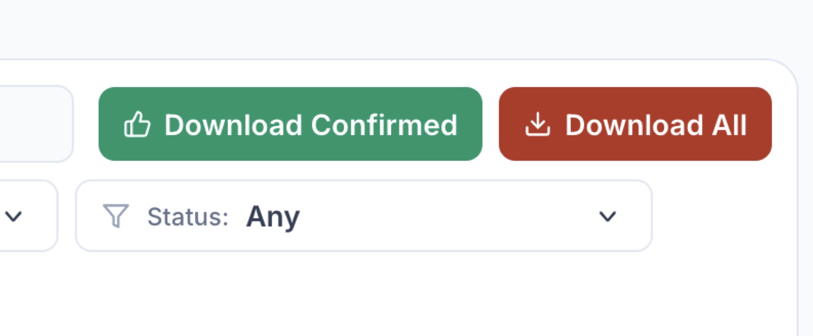 📥 Exporting opportunities screenshot